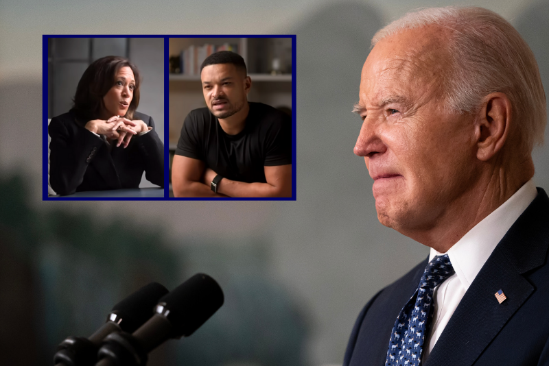 Harris says Biden was reluctant to debate Trump and needed persuasion to agree.