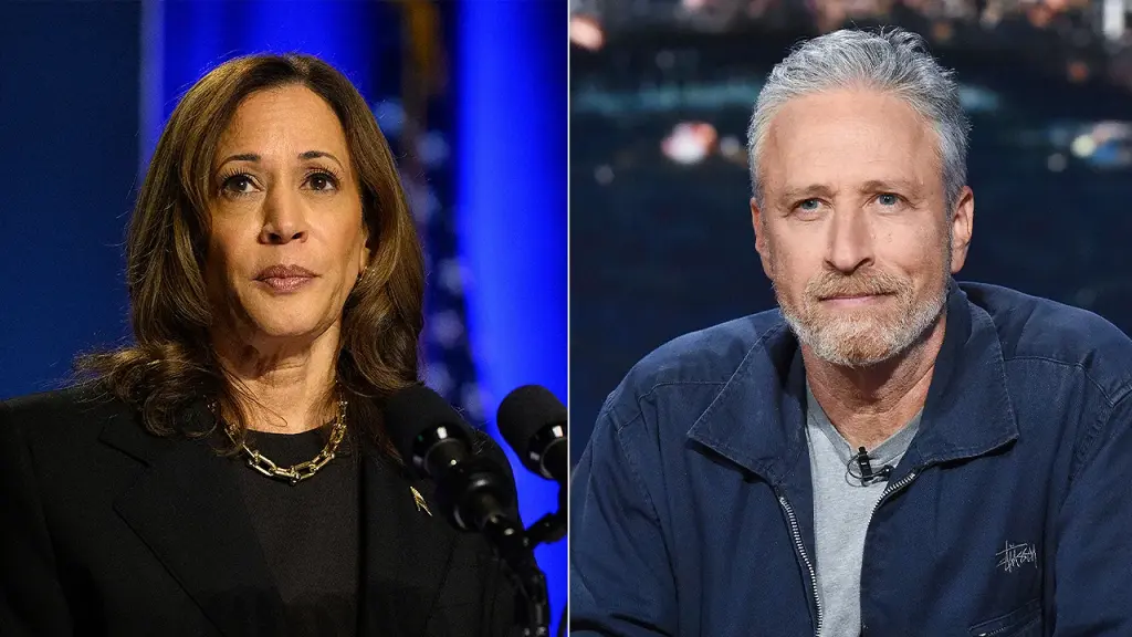 Harris surprises Stewart by stating Biden was capable of a second term