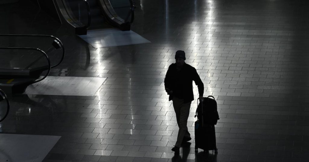 Health officials warn the public about a measles case at Anchorage airport on Monday night.