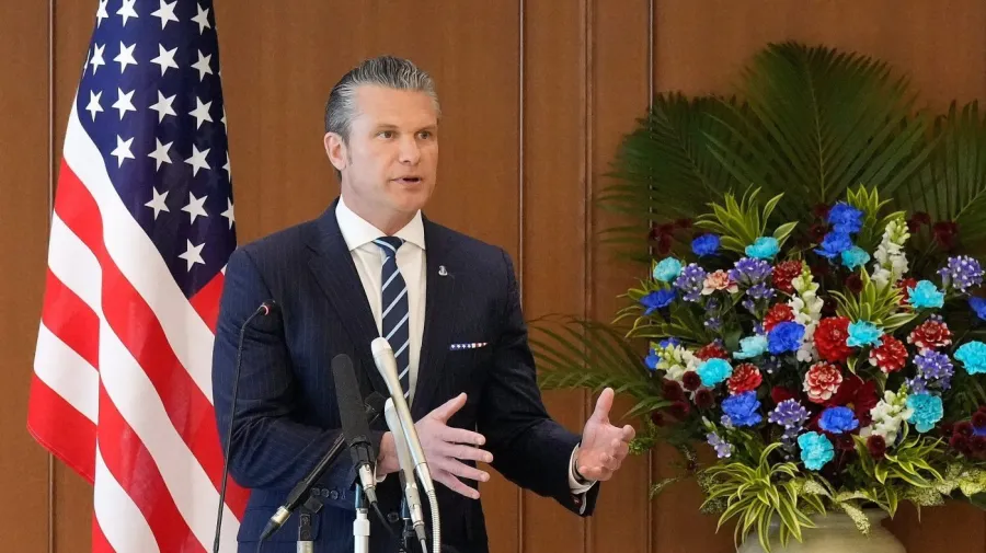 Hegseth informs China’s defense leader that the US will firmly protect its interests.