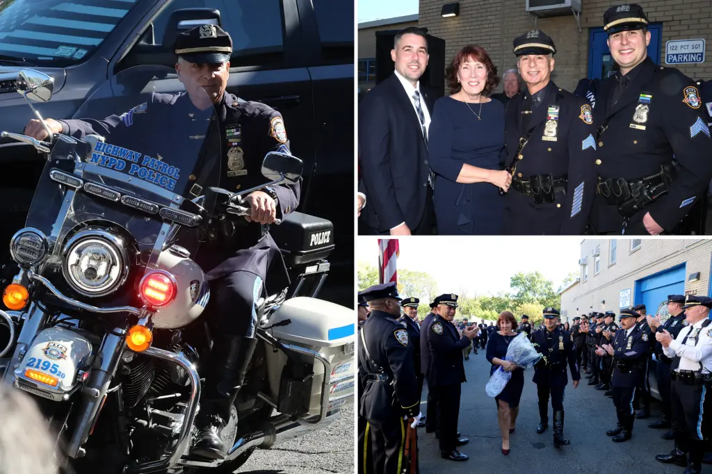 Highway Sergeant James Gatto of the NYPD retires after 38 years and numerous VIP escorts.