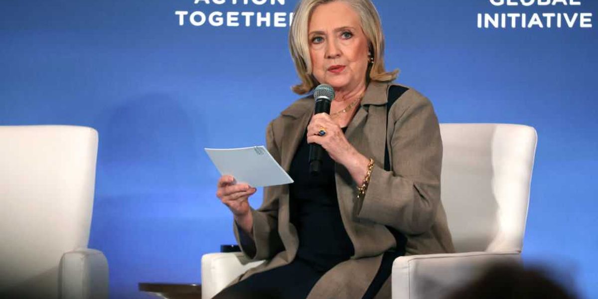 Hillary Clinton made a mistake and revealed the left's greatest concern.