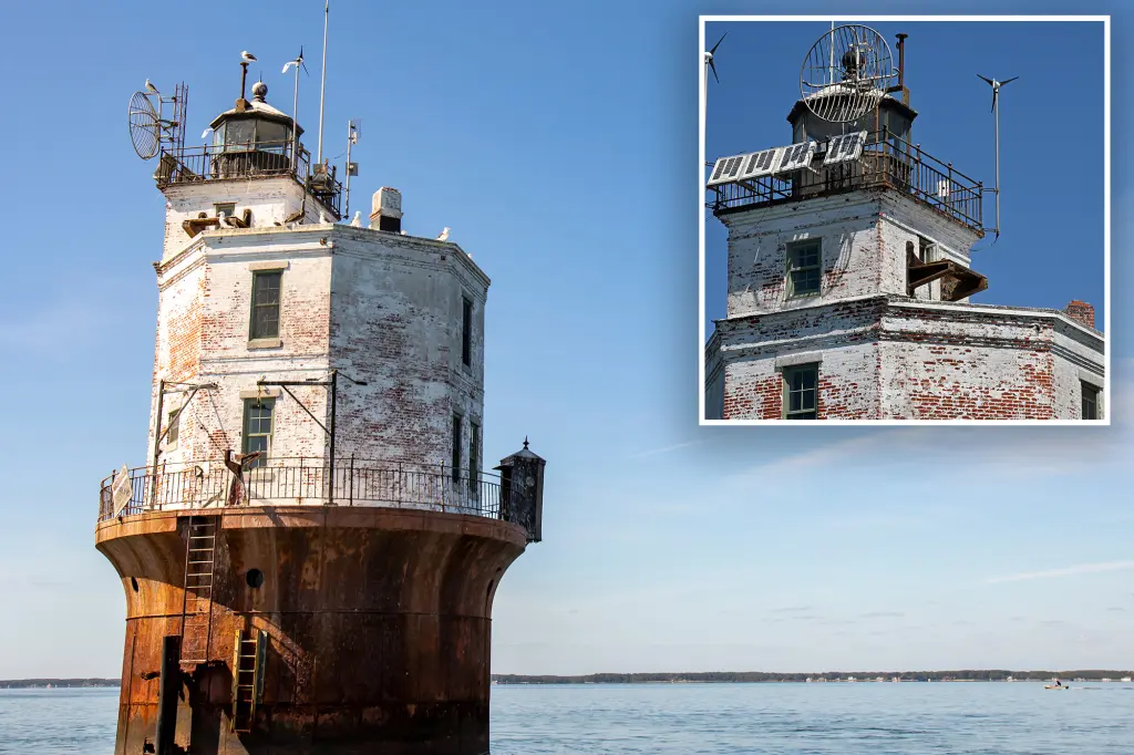 Historic Virginia lighthouse residence for sale at $450K, accessible only by boat