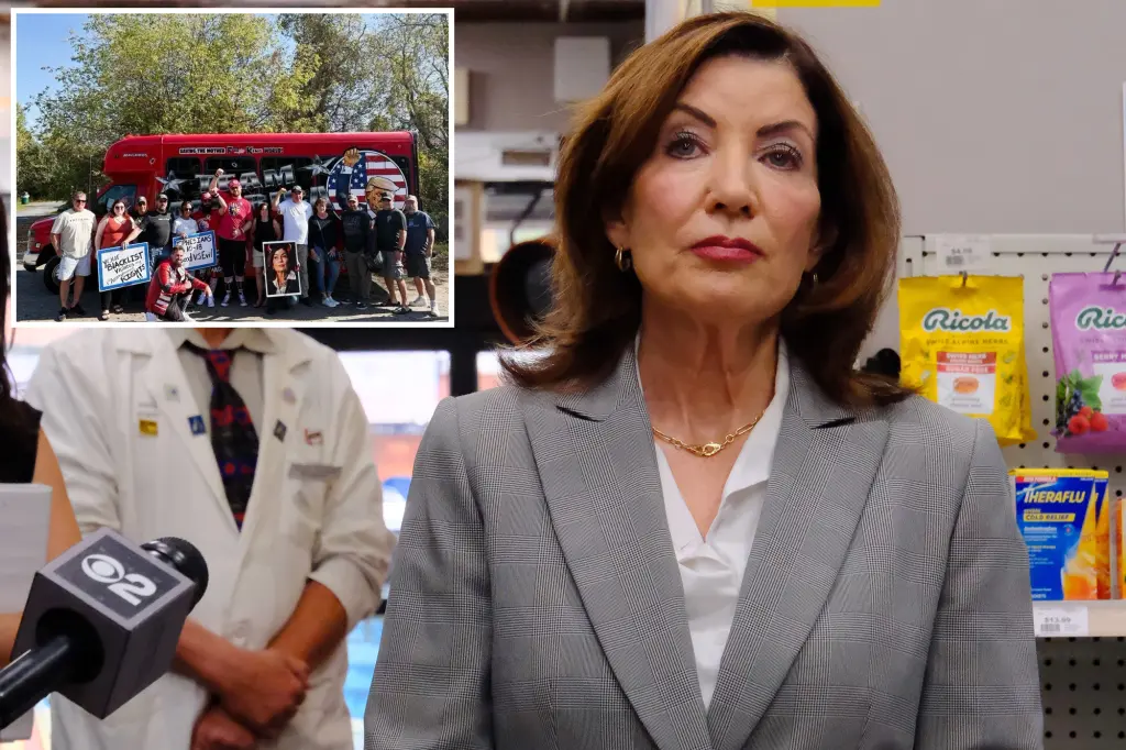 Hochul avoids upstate NY events where protesters were prepared to welcome her