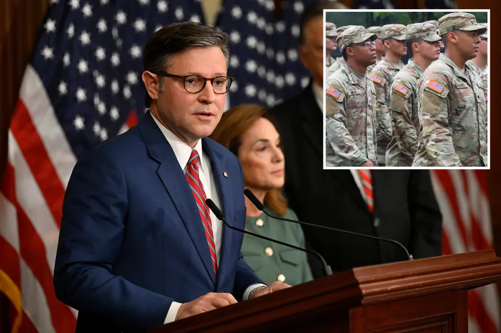 House Speaker Mike Johnson dismisses separate bill for US troop payments, suggests federal workers 'should' receive back pay amid ongoing shutdown