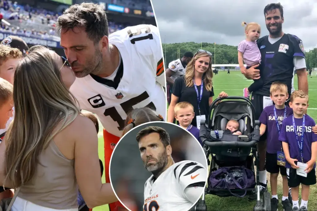 How Joe Flacco is adjusting to his new life with the Bengals away from family after the trade