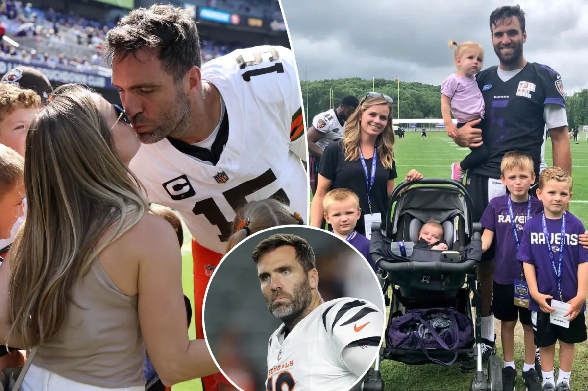 How Joe Flacco is adjusting to his new life with the Bengals away from family after the trade