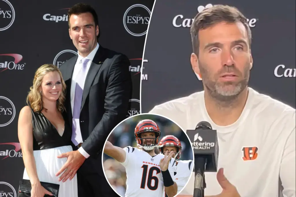 How Joe Flacco's wife supported him following unexpected trade to the Bengals