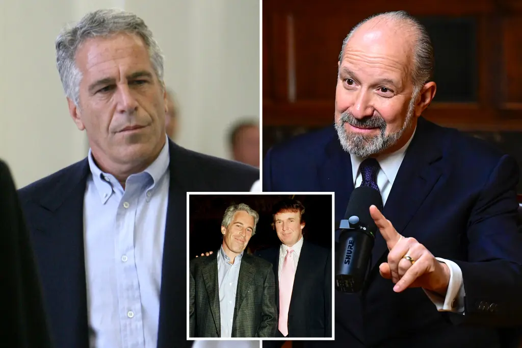 Howard Lutnick labels former neighbor Jeffrey Epstein as the 'greatest blackmailer ever'