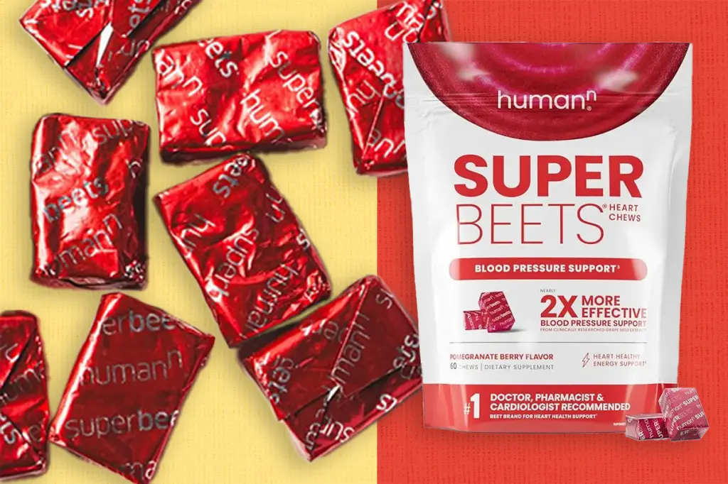 Humann SuperBeets Heart Chews are discounted by 20% during Prime Big Deal Days