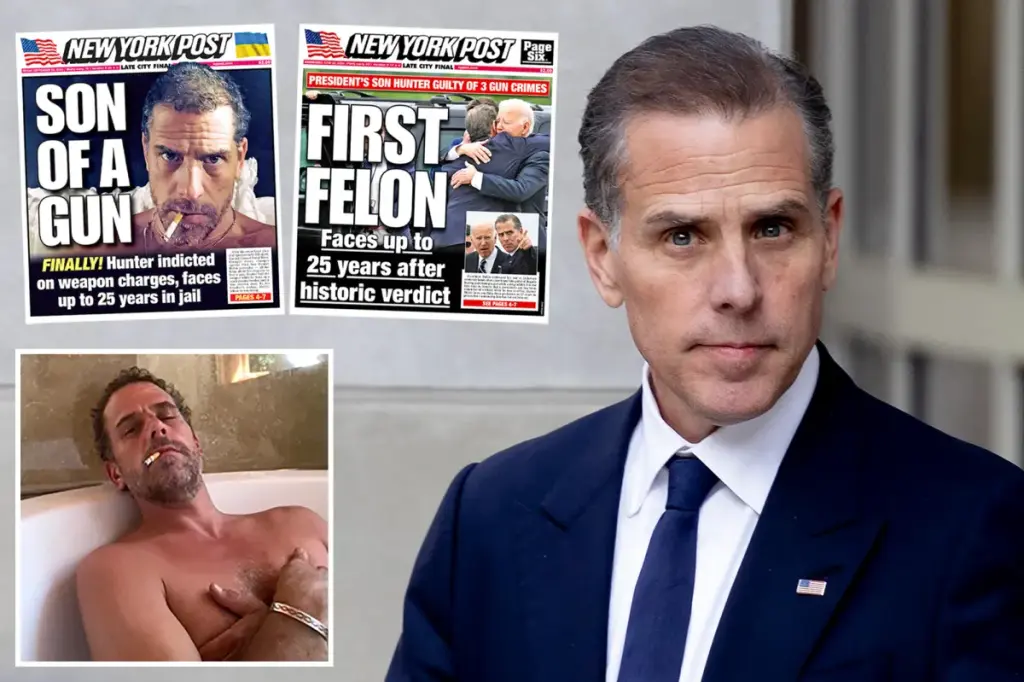 Hunter Biden addresses his father's pardon.