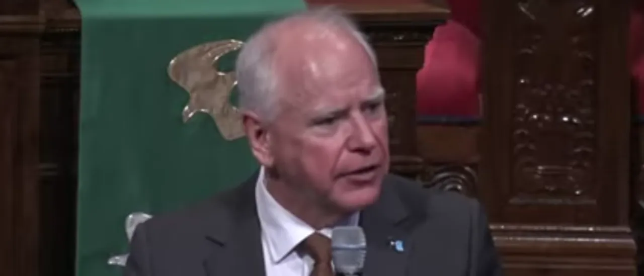 "I Failed Her": Tim Walz Indicates He Was Too Kind to JD Vance During Debate