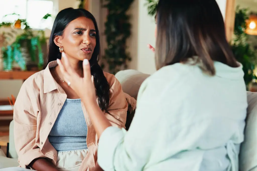 I am uncomfortable with my close friend's coarse language.