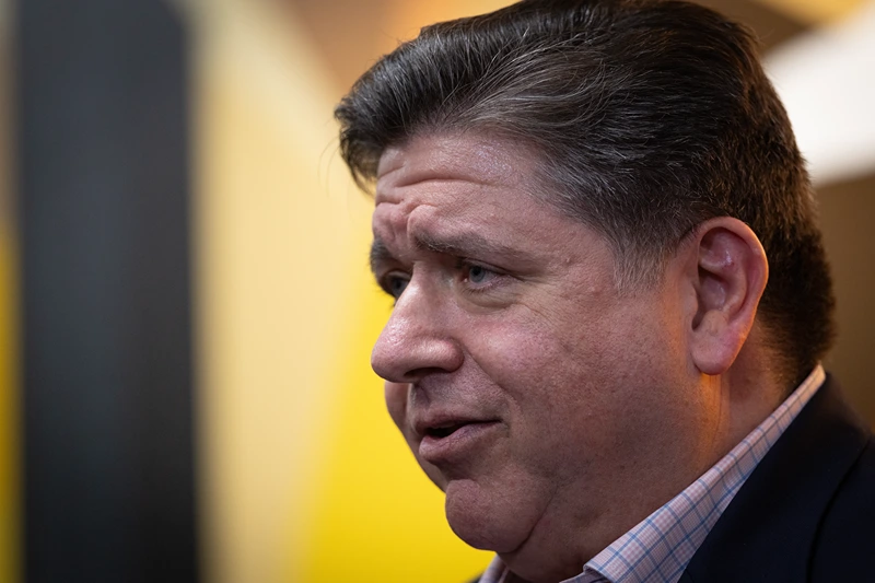 ICE detains undocumented immigrant working as a Chicago police officer, Secy. Noem criticizes Gov. Pritzker’s extreme sanctuary policies.