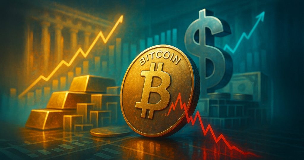 If the decline in currency value would boost Bitcoin, why is the market falling?