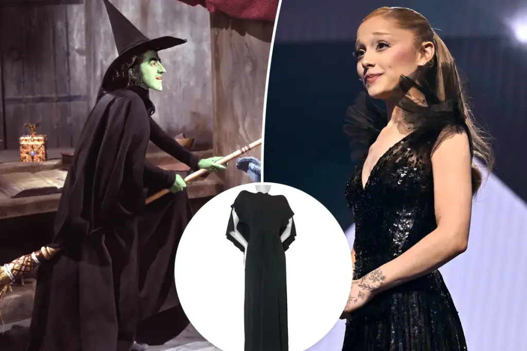 In a classic Gilbert Adrian dress for good