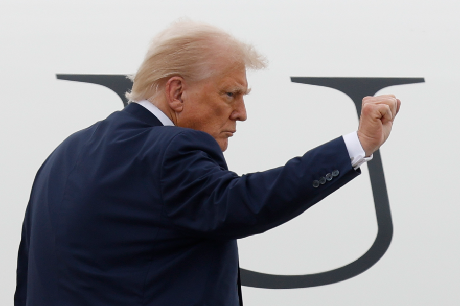 In an instant, Trump is now ahead in World War III.