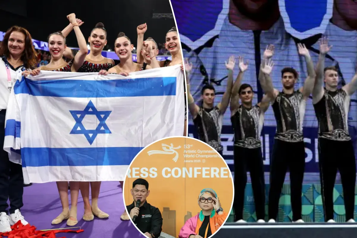 Indonesia rejects visas for Israeli gymnastics team criticized by the International Olympic Committee