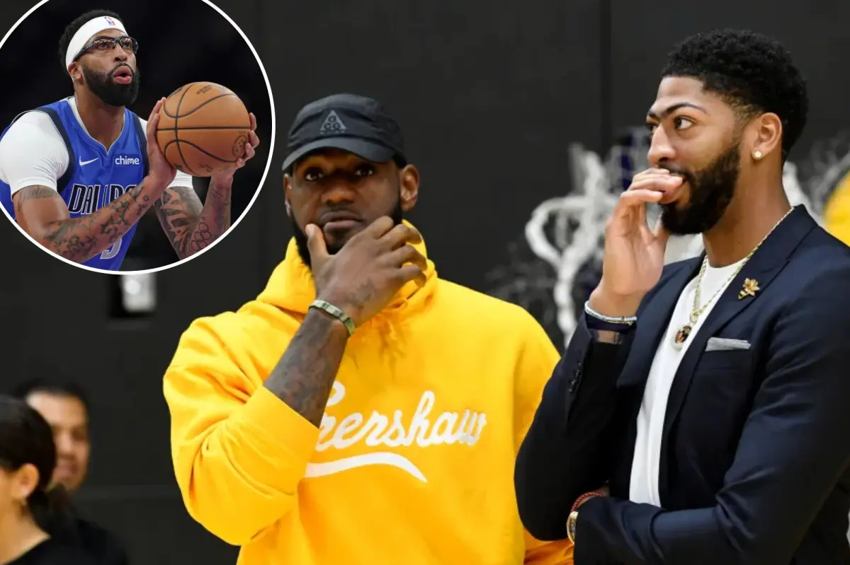 Inside the Lakers' group chat during Anthony Davis' trade, featuring LeBron James' reaction