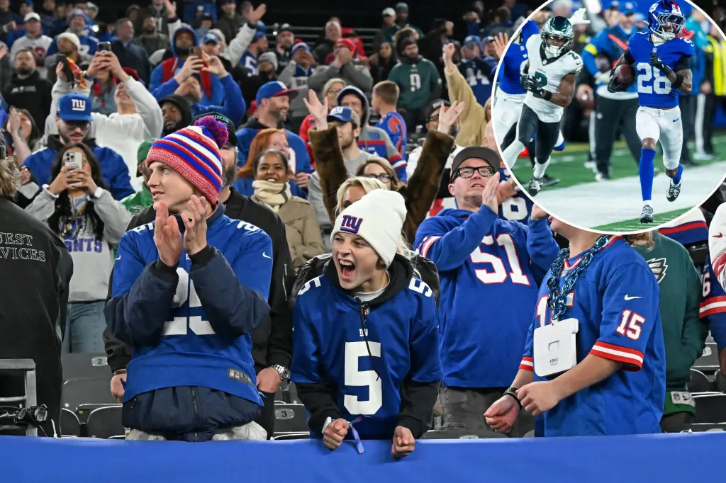 Insights from the Giants' Week 6 victory against the Eagles: Fans began to have faith