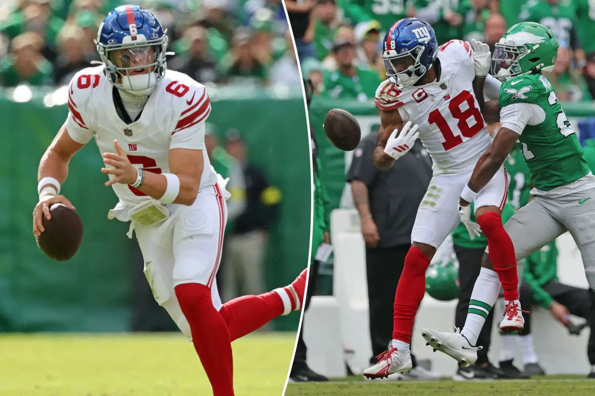 Insights from the Giants' Week 8 defeat: Their obvious weakness