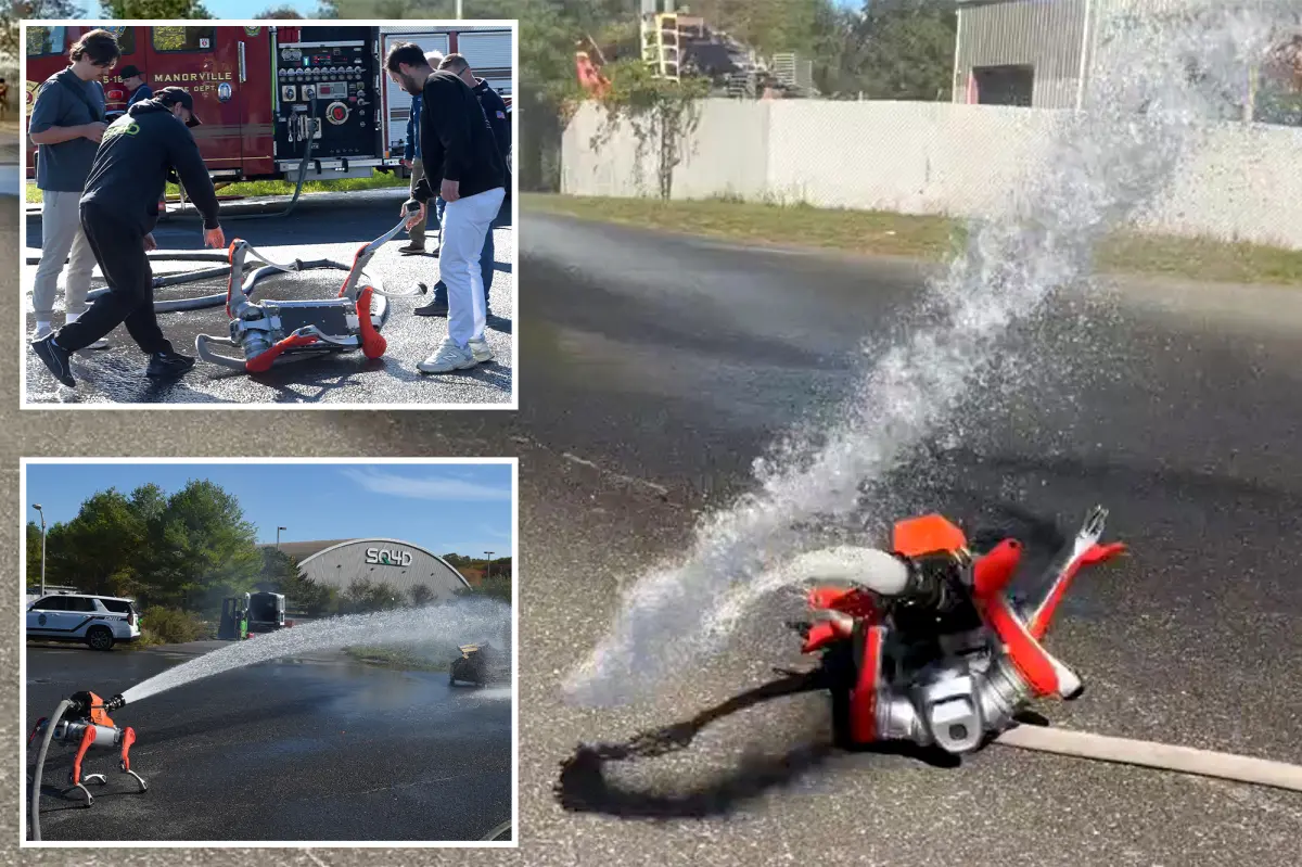 Introducing the $150K 'B2' robotic dog that can shoot away flames with a cannon