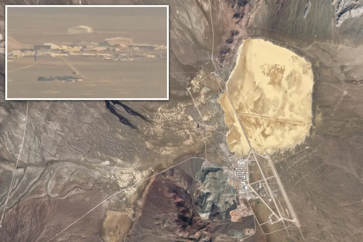 Investigation into 'unmanned aircraft' crash at Area 51 by Air Force and FBI amid ongoing rumors