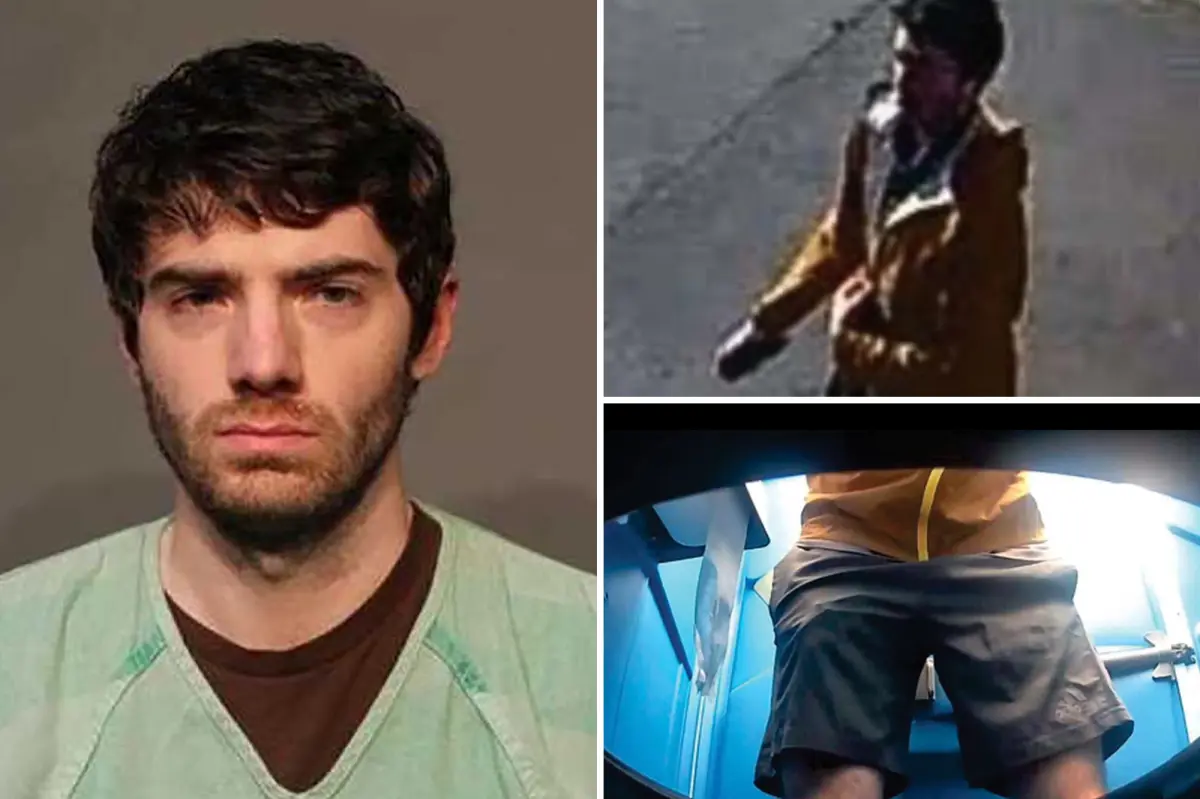 Iowa man faces almost 100 charges for secretly filming numerous individuals, including children, with hidden cameras in portable toilets