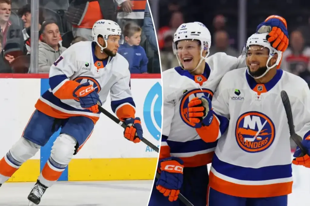 Islander rookie's 'dream' NHL debut lacked only one thing