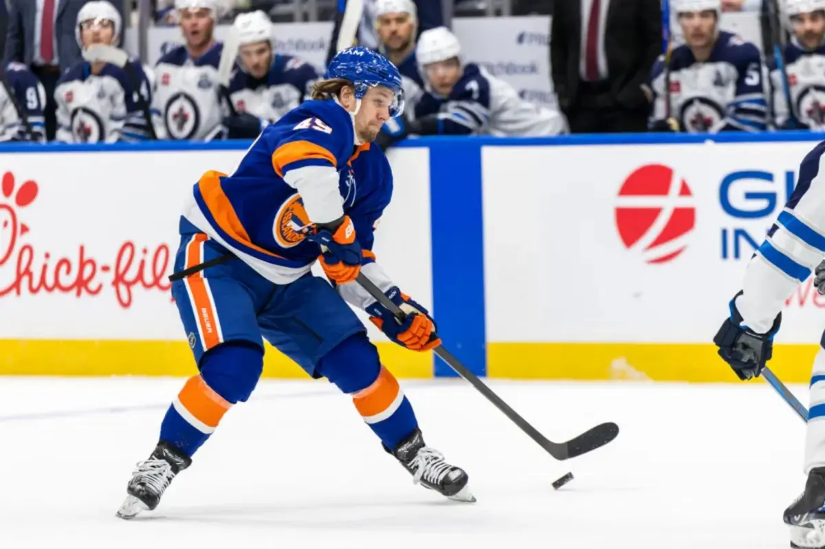 Islanders pleased with Max Shabanov's development