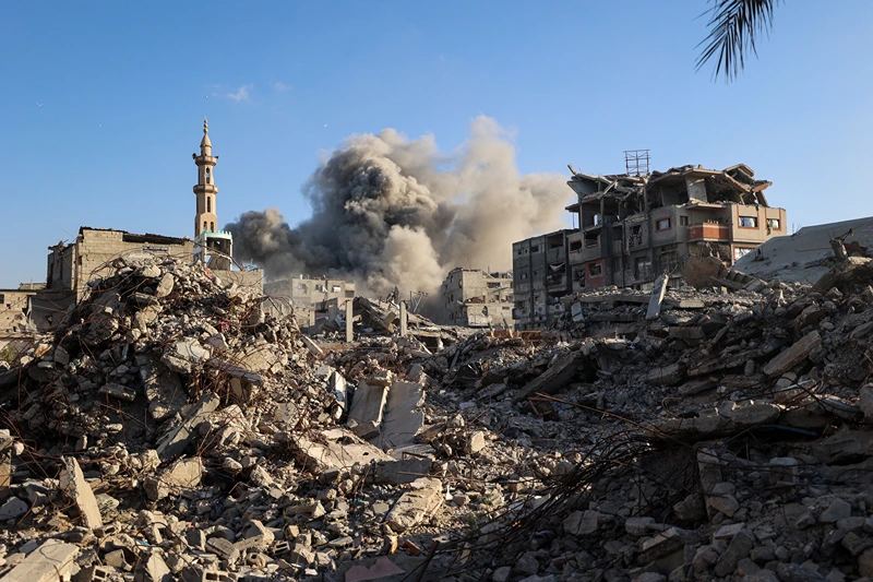Israel conducts airstrikes in Gaza following claims that Hamas breached the ceasefire.