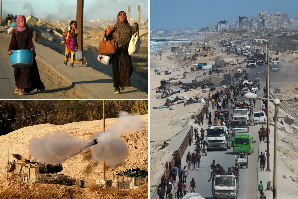 Israel offers Palestinians a final chance to escape Gaza City as a large-scale invasion approaches