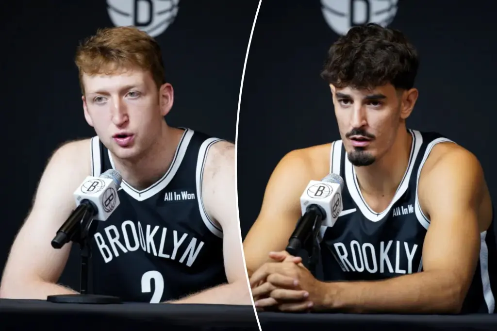 Israeli rookies for the Nets stay focused on their NBA debuts while the conflict in Gaza goes on