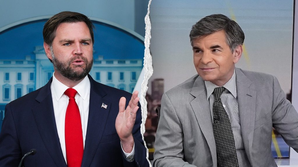 JD Vance confronts Stephanopoulos about accusations of bribes involving Tom Homan