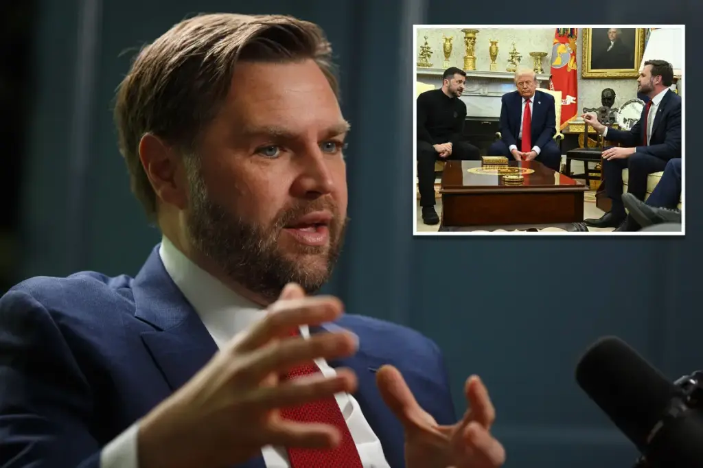 JD Vance shares on 'Pod Force One' that he's had a change of heart regarding Ukraine's Zelensky after their argument in the Oval Office.