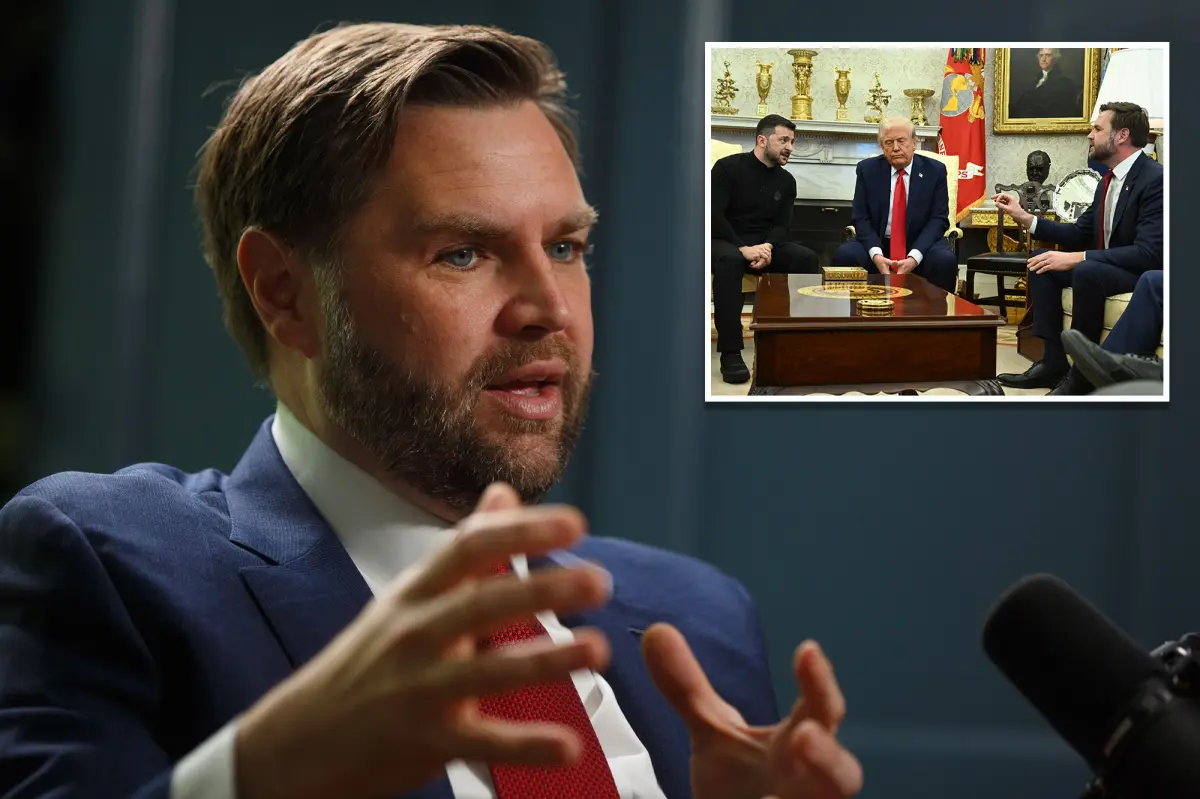 JD Vance shares on 'Pod Force One' that he's had a change of heart regarding Ukraine's Zelensky after their argument in the Oval Office.