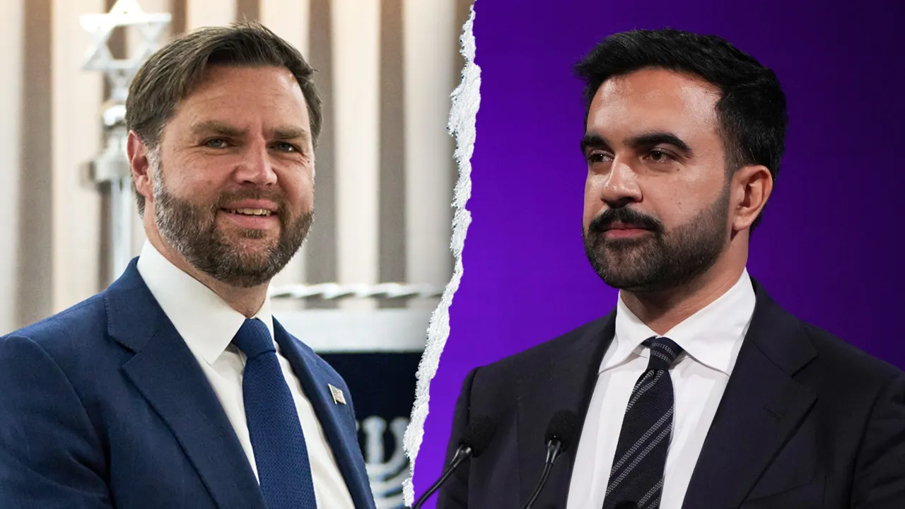 JD Vance takes issue with Mamdani's remark about 9/11 at a campaign event.