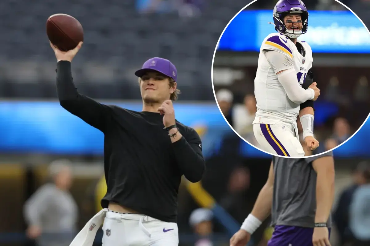 JJ McCarthy's sideline footage raises injury concerns as Vikings struggle