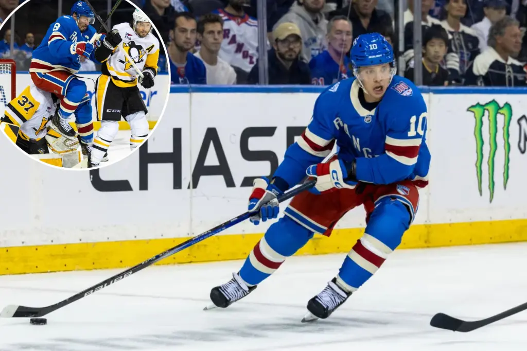 J.T. Miller and Artemi Panarin of the Rangers are still adjusting.