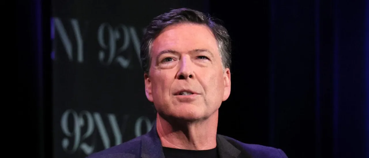 James Comey, the former FBI Director, enters a plea of not guilty.