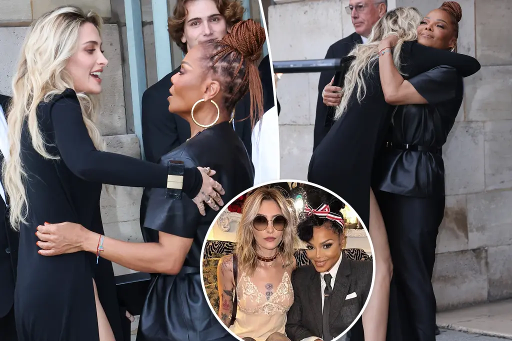 Janet and Paris Jackson come together during Paris Fashion Week 2025