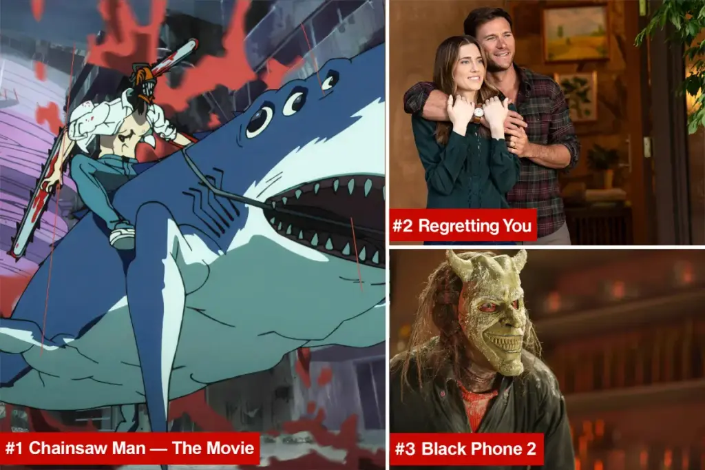 Japanese fantasy movie 'Chainsaw Man' outperformed its rivals