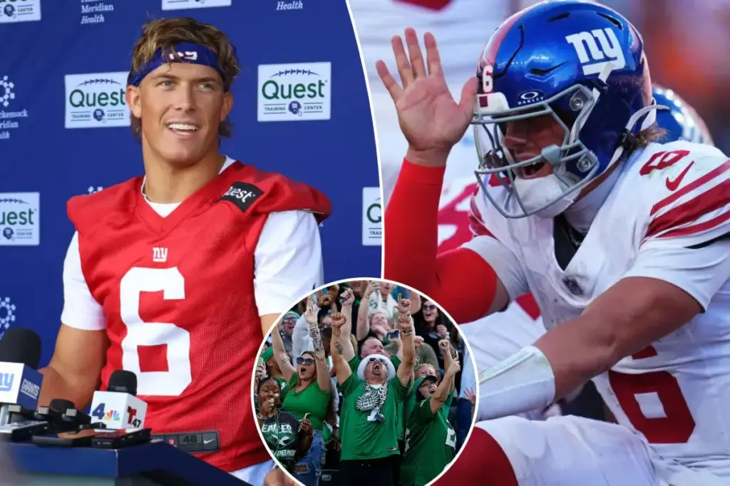 Jaxson Dart looks forward to facing Eagles fans' toughest moments.