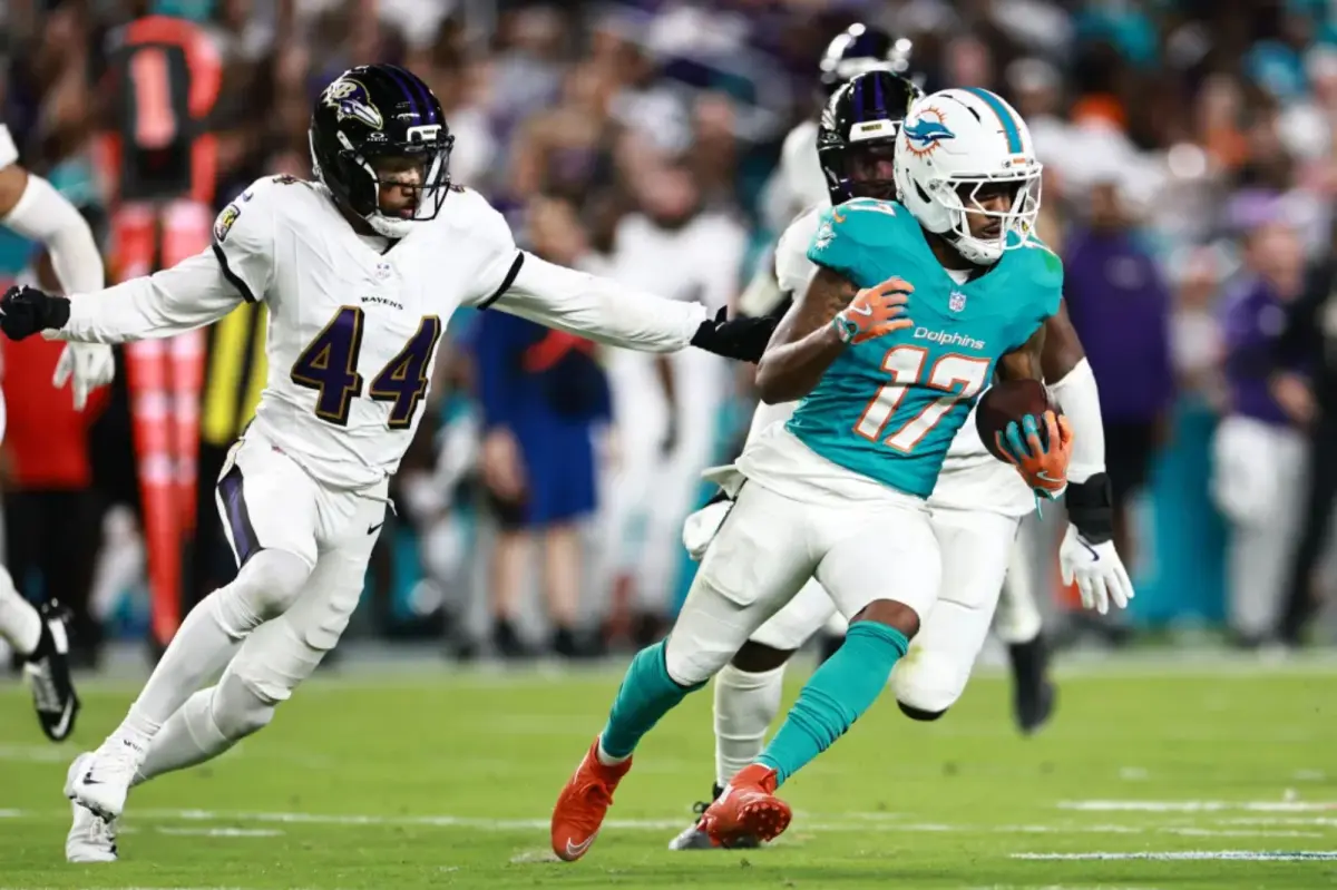 Jaylen Waddle's future sparks discussion following the Dolphins GM's departure