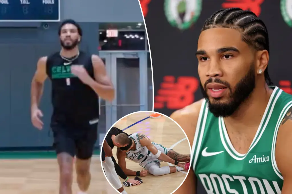 Jayson Tatum might come back sooner than anticipated after severe injury in surprising Celtics advantage