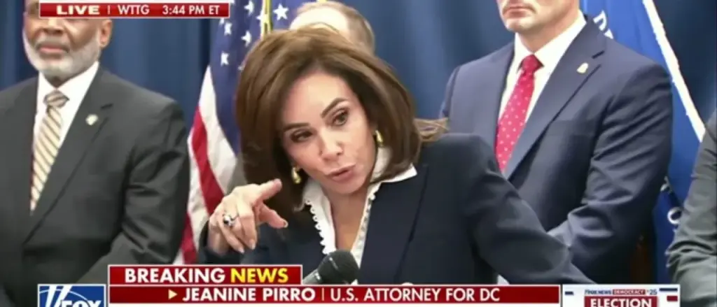 Jeanine Pirro Strongly Criticizes Democratic Leaders of DC Council Over Expected Homicides