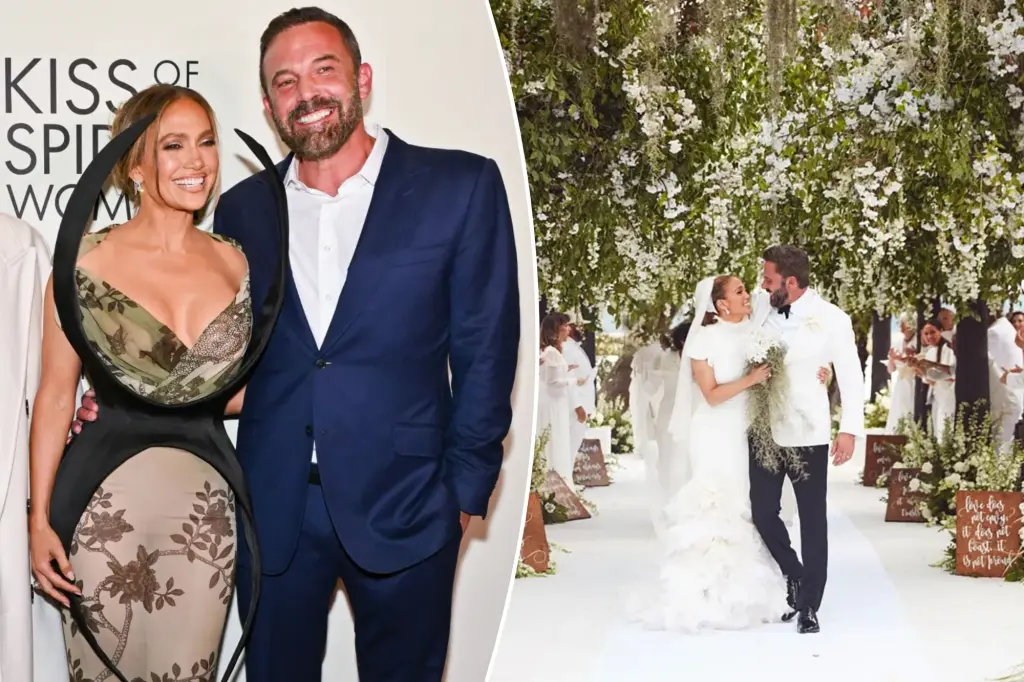 Jennifer Lopez and Ben Affleck seem to be doing well together after their breakup