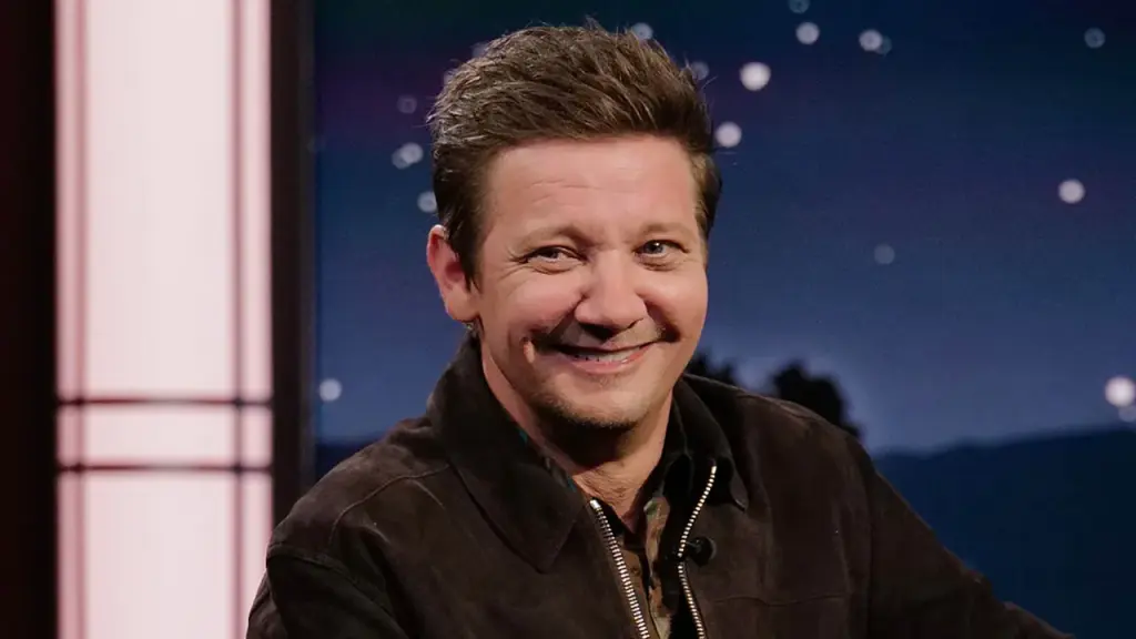 Jeremy Renner describes his near-fatal snowplow accident as a 'great gift' in a recent interview.