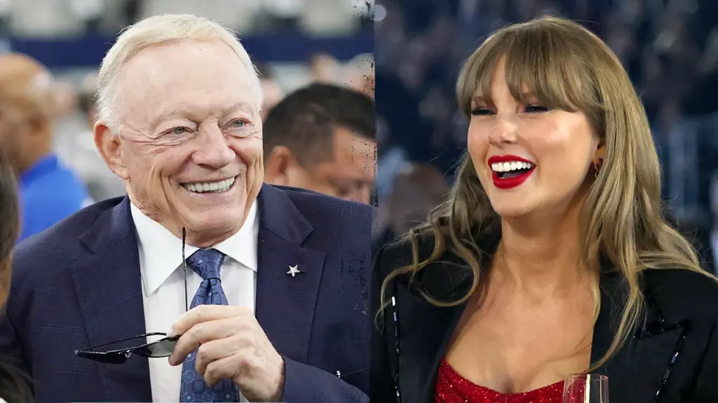 Jerry Jones says he is a huge fan of Taylor Swift