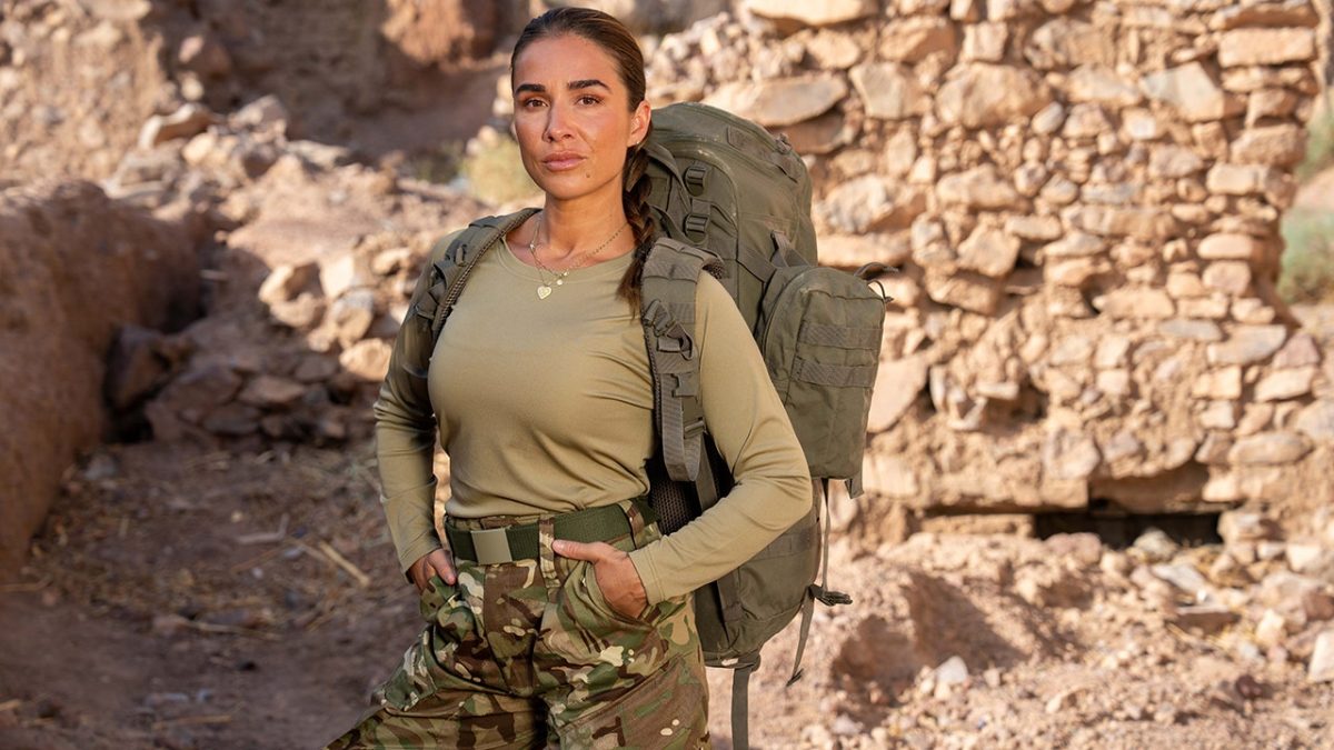 Jessie James Decker draws inspiration from her 'warrior' family members on the 'Special Forces' show.